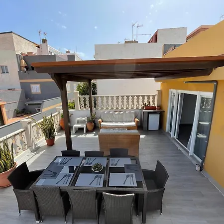 Grosses Familienhaus Teneriffa, Ruhige Lage Mit Traumterrasse, 